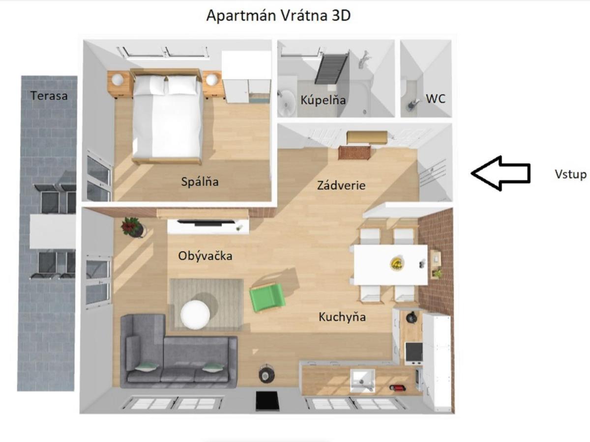 Apartman Vratna Terchová 외부 사진