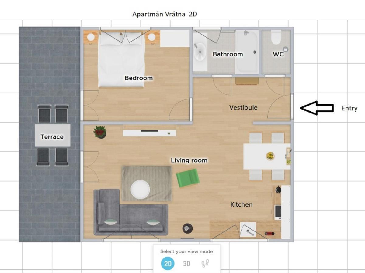 Apartman Vratna Terchová 외부 사진